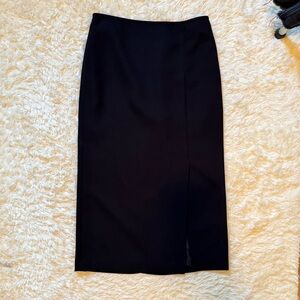 Elegant Black Maxi Skirt